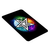 Wasserpentagramm Magnet (Rechte Seite)