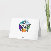 Wasserpentagramm Programm (Rückseite)