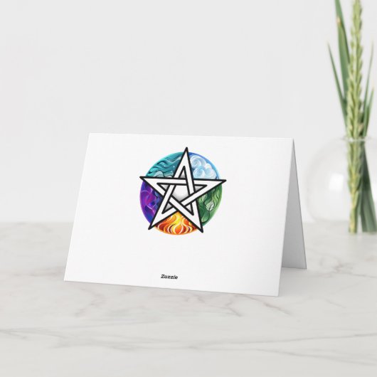 Wasserpentagramm Programm (Rückseite)