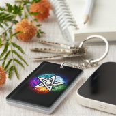 Wasserpentagramm Schlüsselanhänger (Vorderseite rechts)