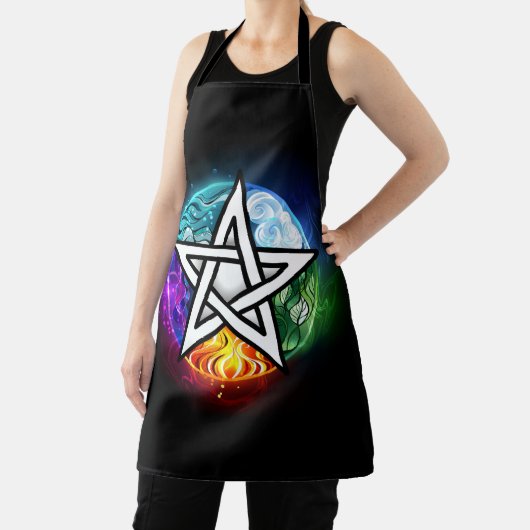 Wasserpentagramm Schürze (InSitu)