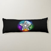 Wasserpentagramm Seitenschläferkissen (Rückseite)