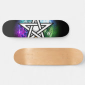 Wasserpentagramm Skateboard (Horizontal)