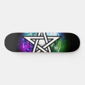Wasserpentagramm Skateboard (Horizontal)