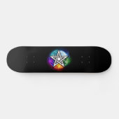 Wasserpentagramm Skateboard (Horizontal)