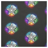 Wasserpentagramm Stoff (Muster)