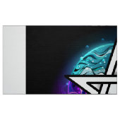 Wasserpentagramm Stoff (Fat Quarter (45,7 x 55,9 cm))