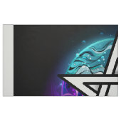 Wasserpentagramm Stoff (Fat Quarter (45,7 x 55,9 cm))