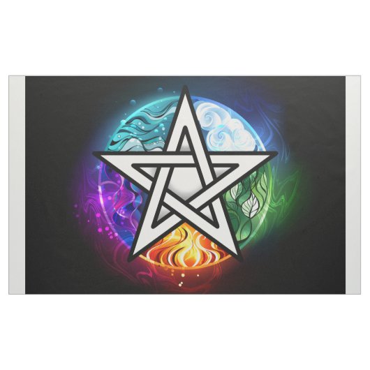 Wasserpentagramm Stoff (Yard (91,4 cm))