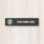 Wasserpentagramm Türschild (Vorderseite )