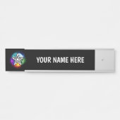 Wasserpentagramm Türschild (Vorderseite )