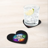 Wasserpentagramm Untersetzer (Vor Ort)