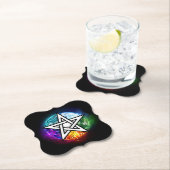 Wasserpentagramm Untersetzer (Vor Ort)