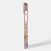 Wasserperlen auf Holz Nah-Foto Case-Mate iPhone Hülle (Rückseite / Links)