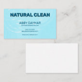 Wasserpfeife Unterkunft Janitorial Service Visitenkarte (Vorne/Hinten)