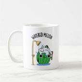 Wasserpfeifen Melon Funny Watermelon Pun Kaffeetasse (Links)