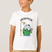 Wasserpfeifen Melon Funny Watermelon Pun T-Shirt (Vorderseite)