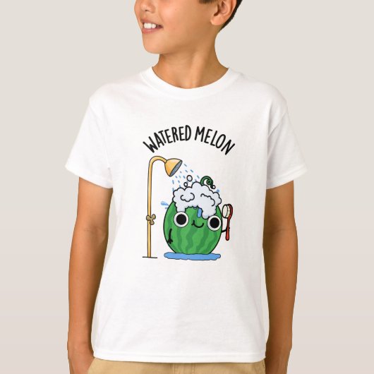 Wasserpfeifen Melon Funny Watermelon Pun T-Shirt (Vorderseite)