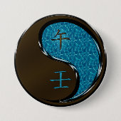 Wasserpferd Button (Vorderseite)