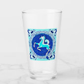 Wasserpferd Glas (Vorderseite)