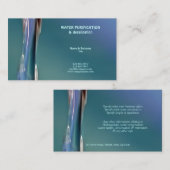 Wasserphotographie-Gewohnheitsprofil Visitenkarte (Vorne/Hinten)