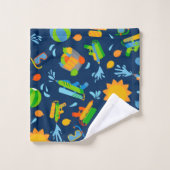Wasserpistolen Wasserballons Sommerkinder planen K Badhandtuch Set (Waschlappen)