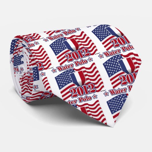 Wasserpolo 2012 krawatte (Gerollt)