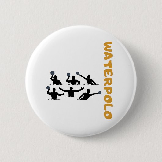 Wasserpolo Button (Vorderseite)
