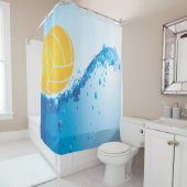 Wasserpolo-Duschvorhang Duschvorhang (Beispiel)