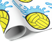 Wasserpolo Geschenkpapier (Rolleneckpunkt)