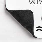 Wasserpolo: Gib nie auf. Mousepad (Ecke)