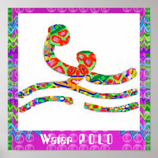 WasserPOLO - Hobby, Sport Poster (Vorne)