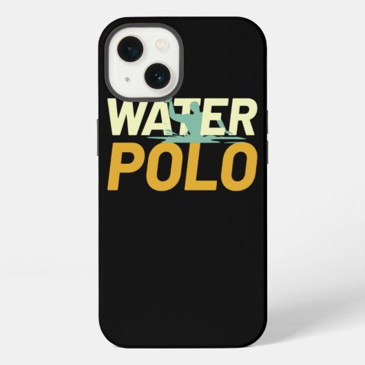Wasserpolo iPhone Hülle (Rückseite)