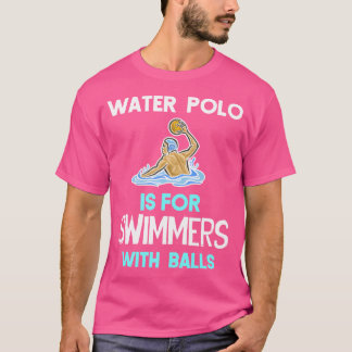 Wasserpolo ist für Schwimmer mit Bälle Wasser Polo