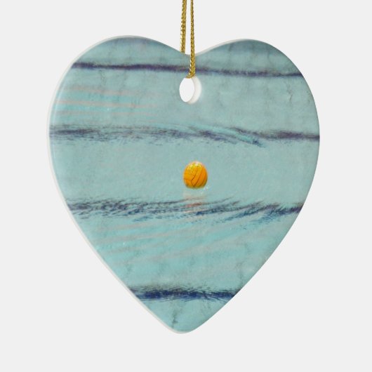 Wasserpolo Keramik Ornament (Rechts)