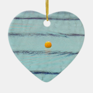 Wasserpolo Keramik Ornament