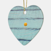 Wasserpolo Keramik Ornament (Links)