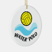 Wasserpolo Keramik Ornament (Rechts)
