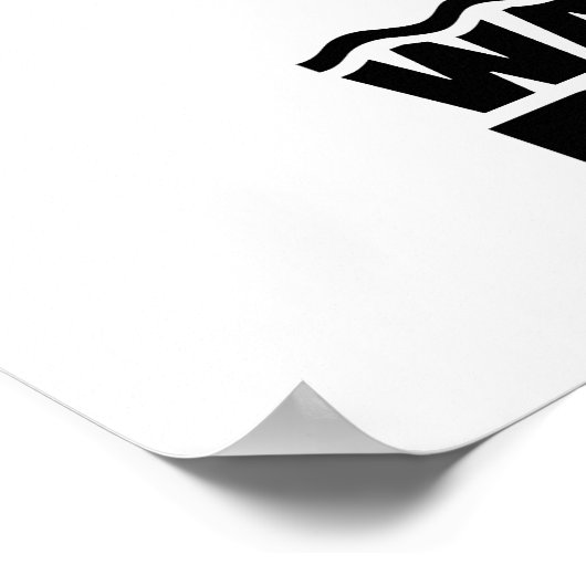 Wasserpolo Poster (Ecke)