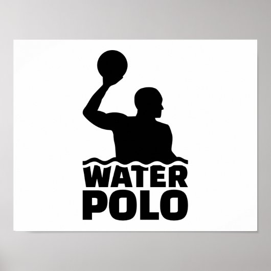 Wasserpolo Poster (Vorne)