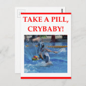 Wasserpolo Postkarte (Vorne/Hinten)