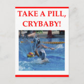 Wasserpolo Postkarte (Vorderseite)