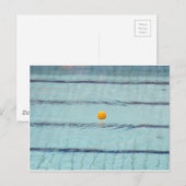 Wasserpolo Postkarte (Vorne/Hinten)