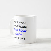 Wasserpolo-Trainer, phantastisch Kaffeetasse (Vorderseite Links)