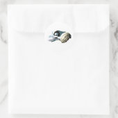 Wasserpolter Runder Aufkleber (Tasche)