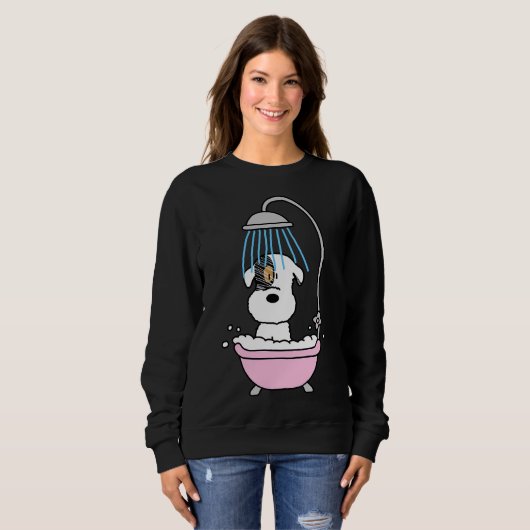 Wasserpoodle Sweatshirt (Vorne ganz)