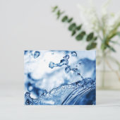 Wasserpostkarte Postkarte (Stehend Vorderseite)