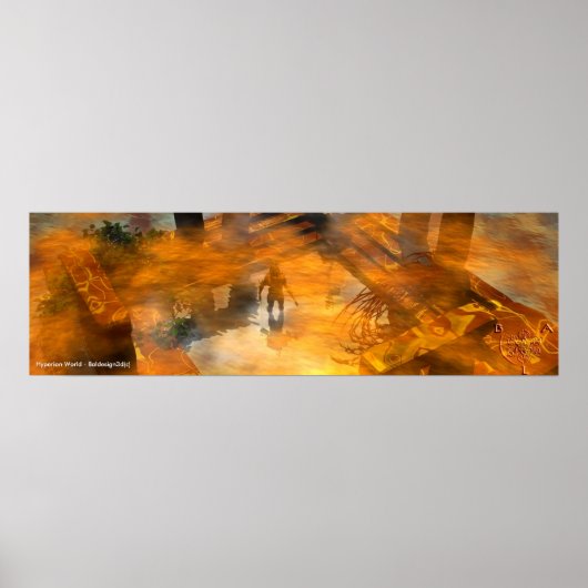 WASSERPROBE /HYPERION-Science Fiction,SCI-Fi Poster (Vorne)