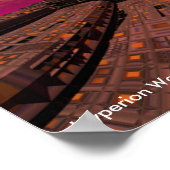 WASSERPROBE /HYPERIONENWELT ,SCI-Fi Poster (Ecke)