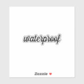 Wasserproben Schmutzfreie Verpackung Etikett Schwa (Blatt)